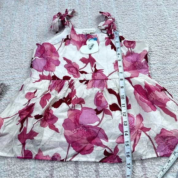 NWT Hayden and Angie Girls Jumpsuit Romper and Tank Tropical Summer Size Large - Picture 11 of 15